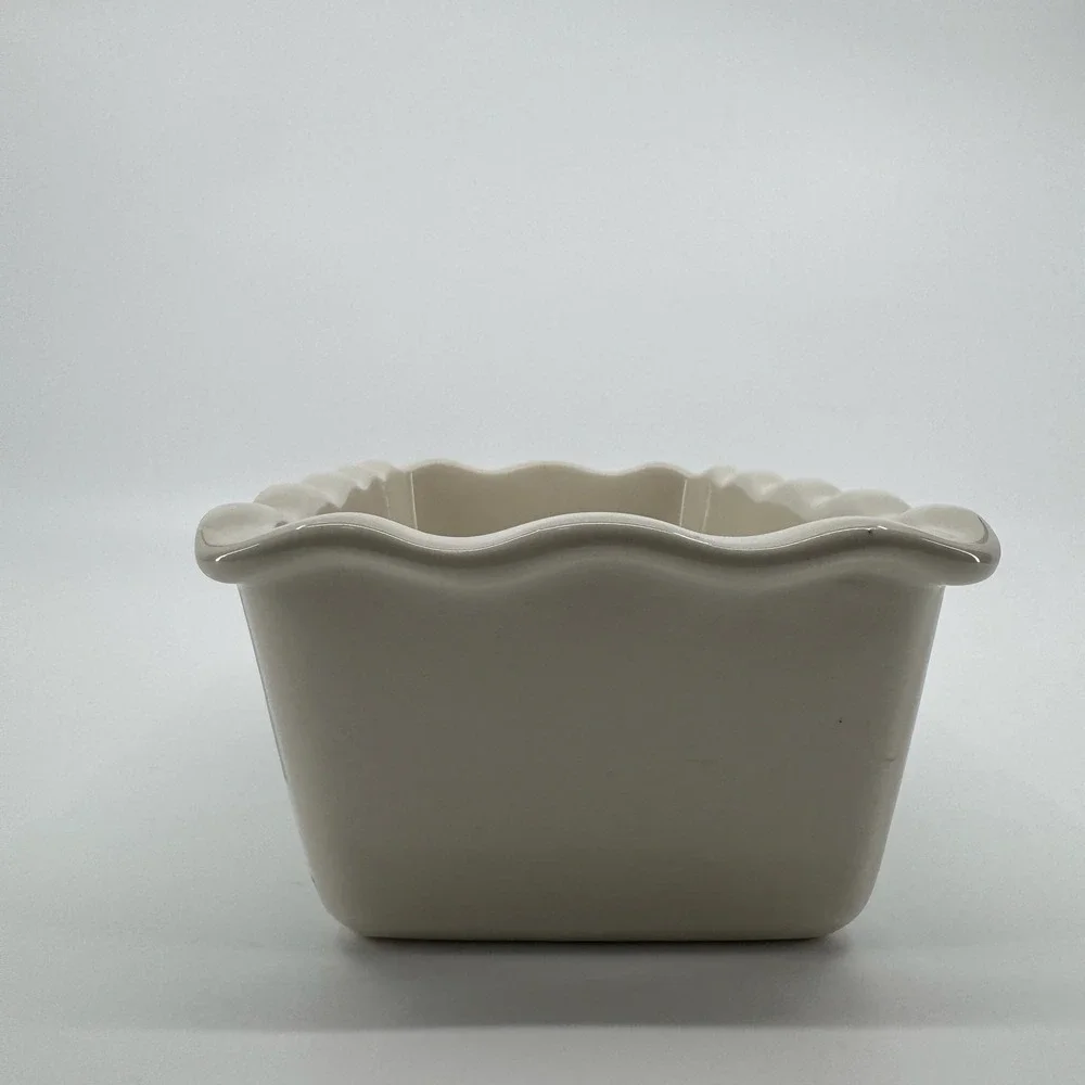 Garden Ridge Caroling Penguin Christmas Loaf Pan Ceramic Baking Dish Holiday